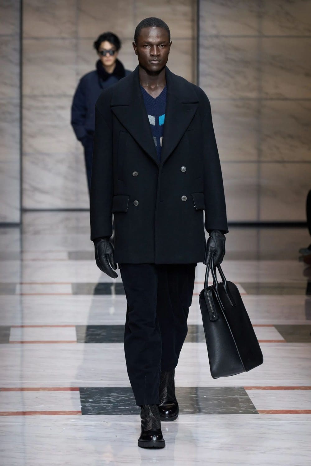 Giorgio Armani Fall Winter 2023 2024 Menswear Runway Magazine 39