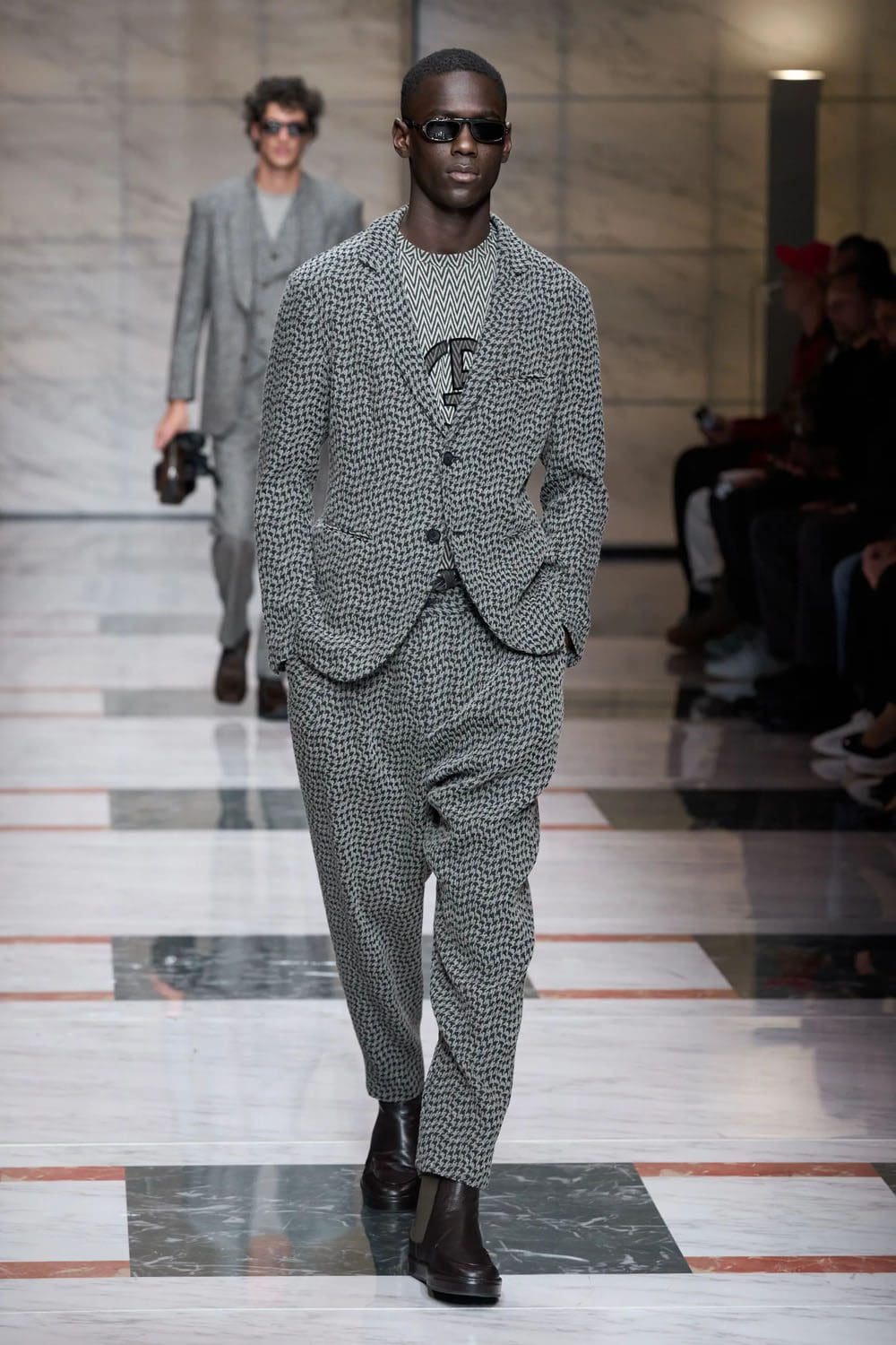 Giorgio Armani Fall Winter 2023 2024 Menswear Runway Magazine 4