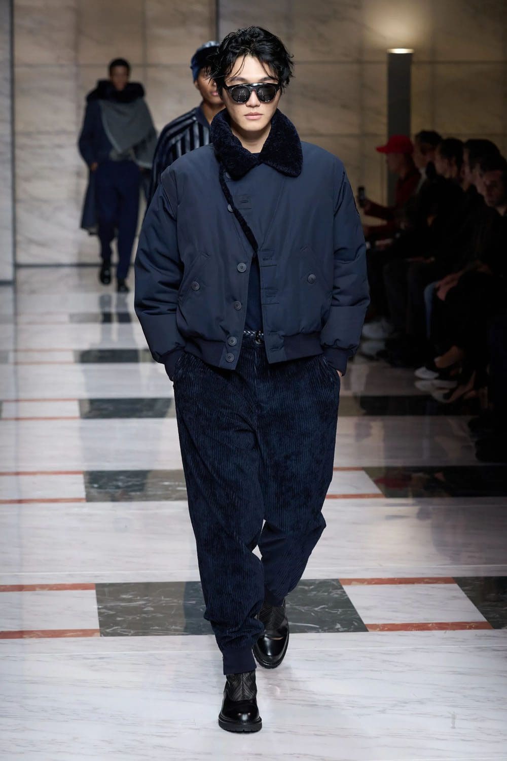 Giorgio Armani Fall Winter 2023 2024 Menswear Runway Magazine 40