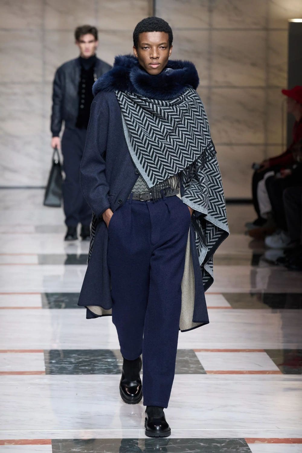 Giorgio Armani Fall Winter 2023 2024 Menswear Runway Magazine 42