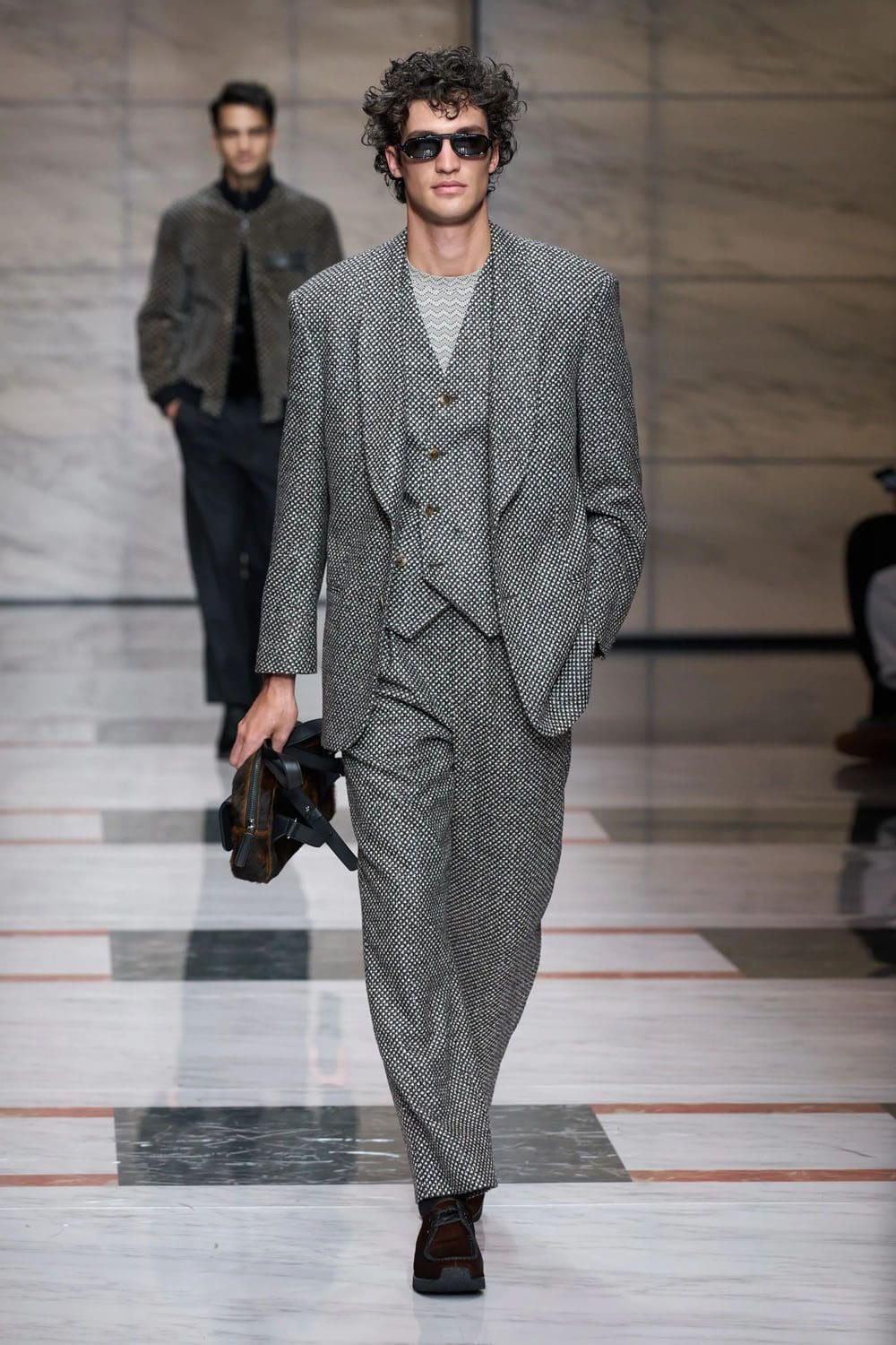 Giorgio Armani Fall Winter 2023 2024 Menswear Runway Magazine 5
