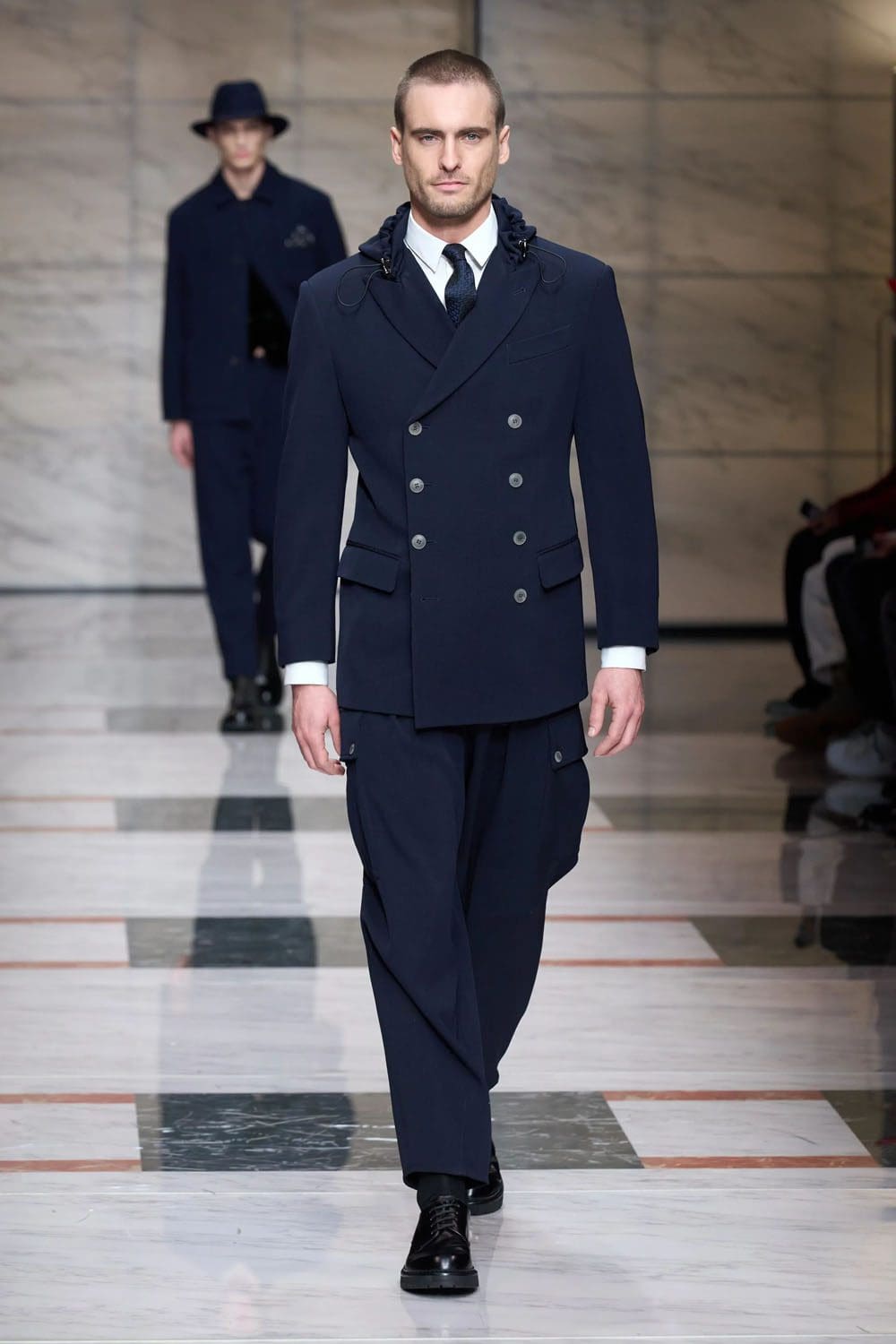 Giorgio Armani Fall Winter 2023 2024 Menswear Runway Magazine 50