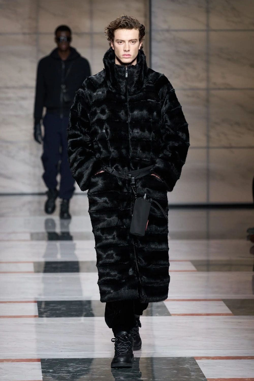 Giorgio Armani Fall Winter 2023 2024 Menswear Runway Magazine 55