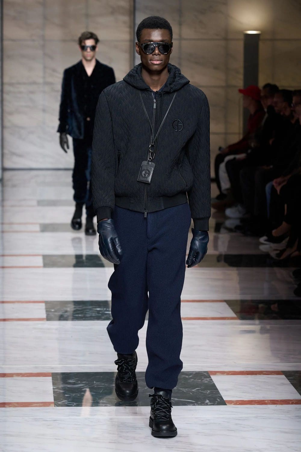Giorgio Armani Fall Winter 2023 2024 Menswear Runway Magazine 56