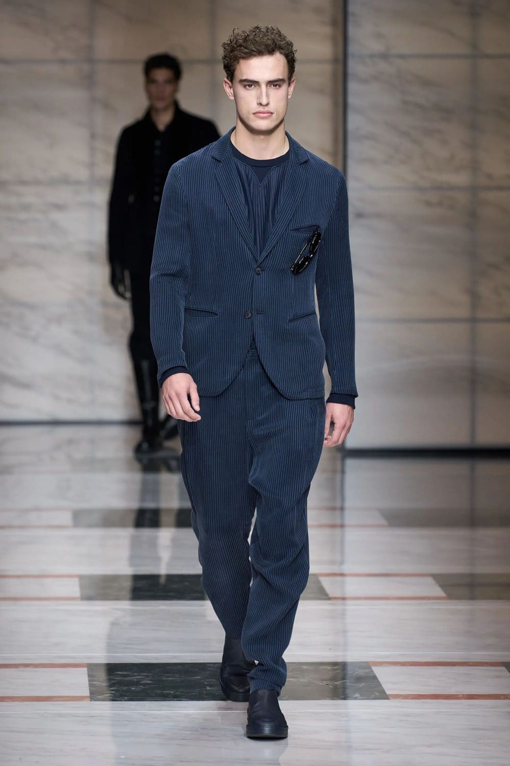 Giorgio Armani Fall Winter 2023 2024 Menswear Runway Magazine 58