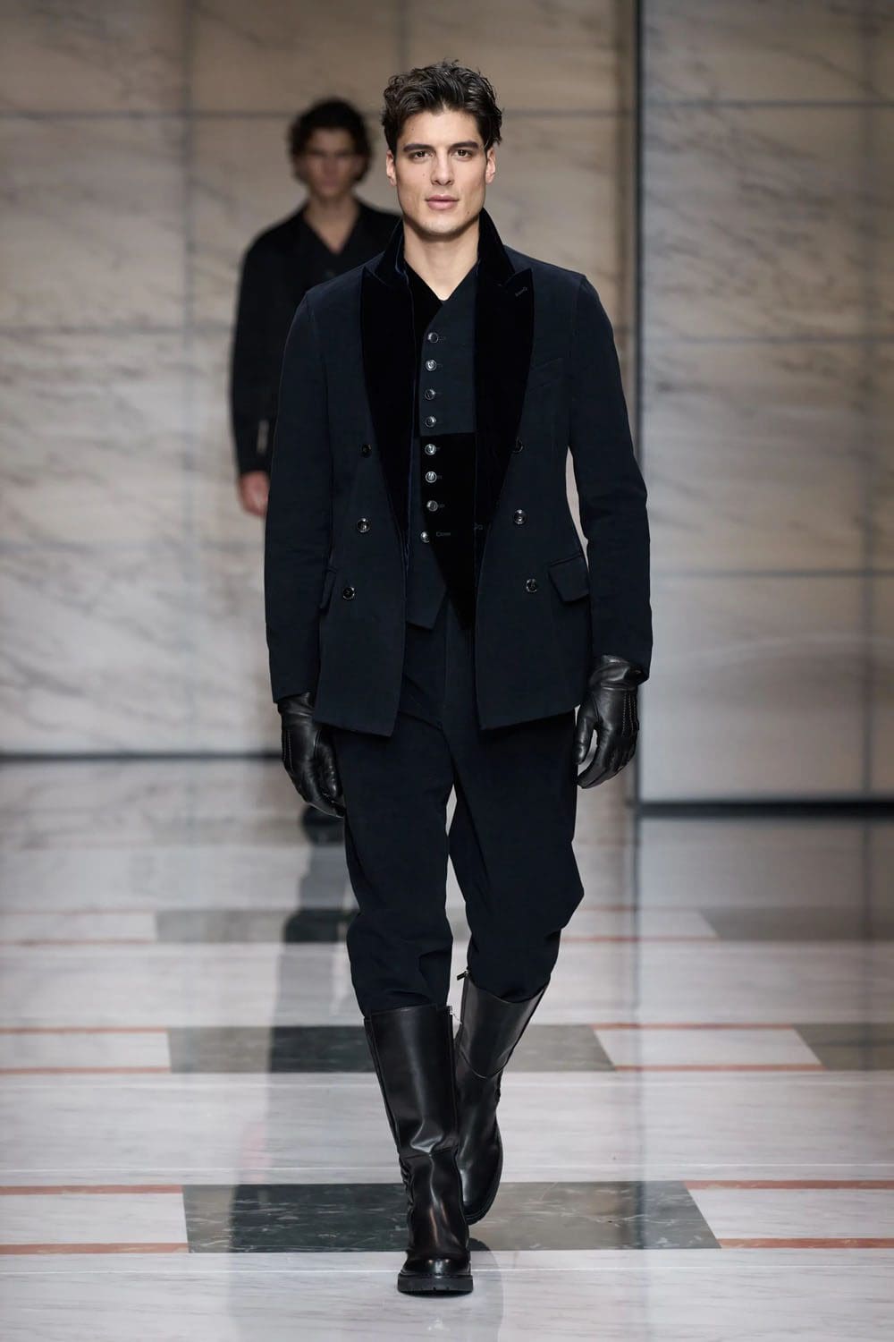 Giorgio Armani Fall Winter 2023 2024 Menswear Runway Magazine 59
