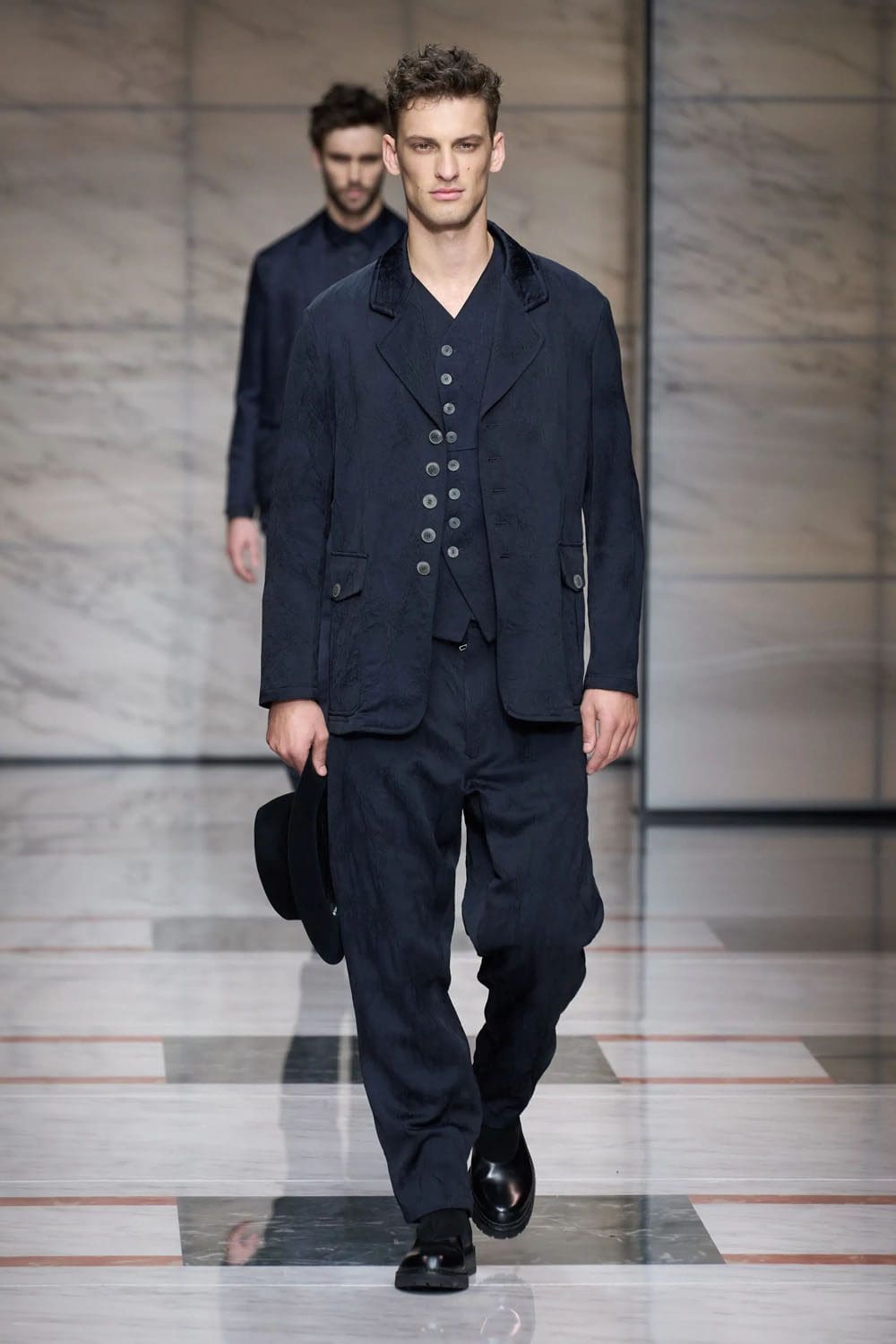 Giorgio Armani Fall Winter 2023 2024 Menswear Runway Magazine 61