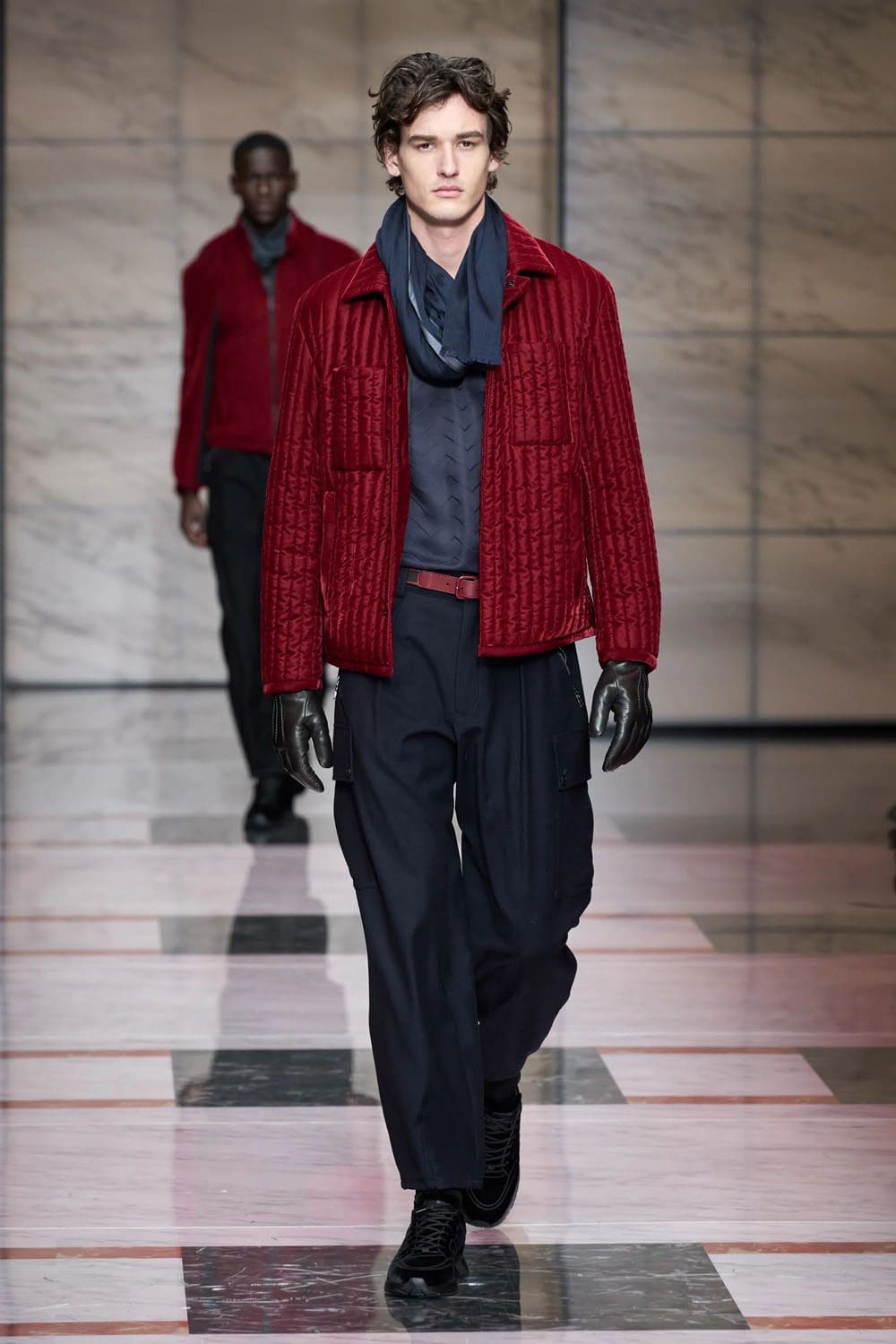 Giorgio Armani Fall Winter 2023 2024 Menswear Runway Magazine 74
