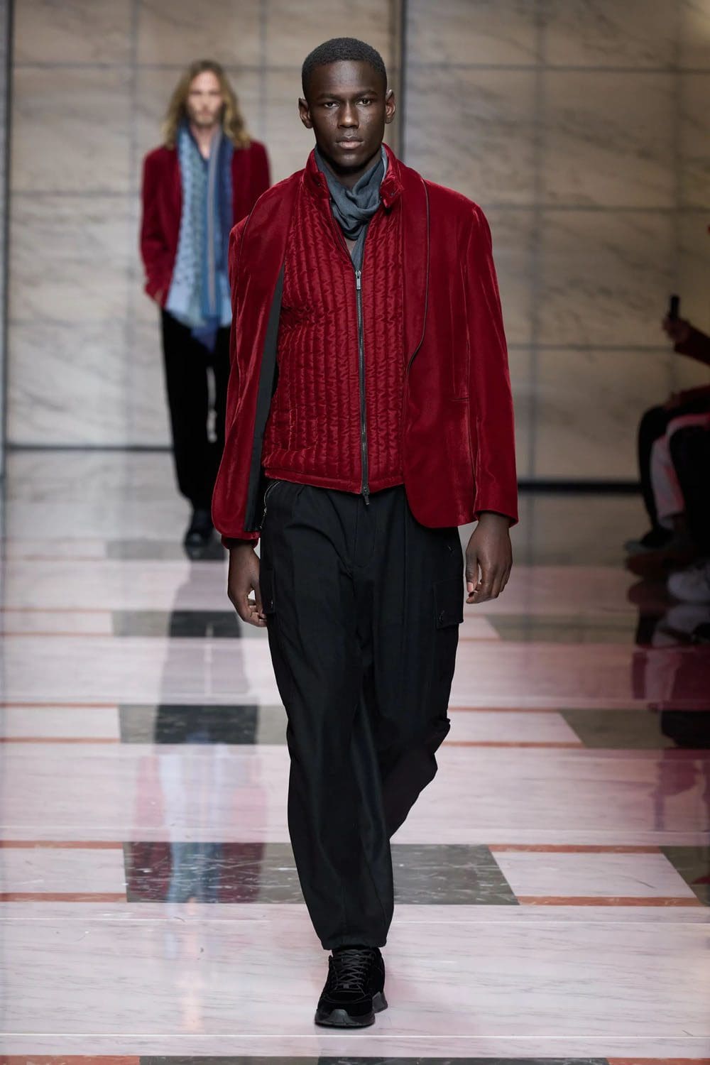 Giorgio Armani Fall Winter 2023 2024 Menswear Runway Magazine 75