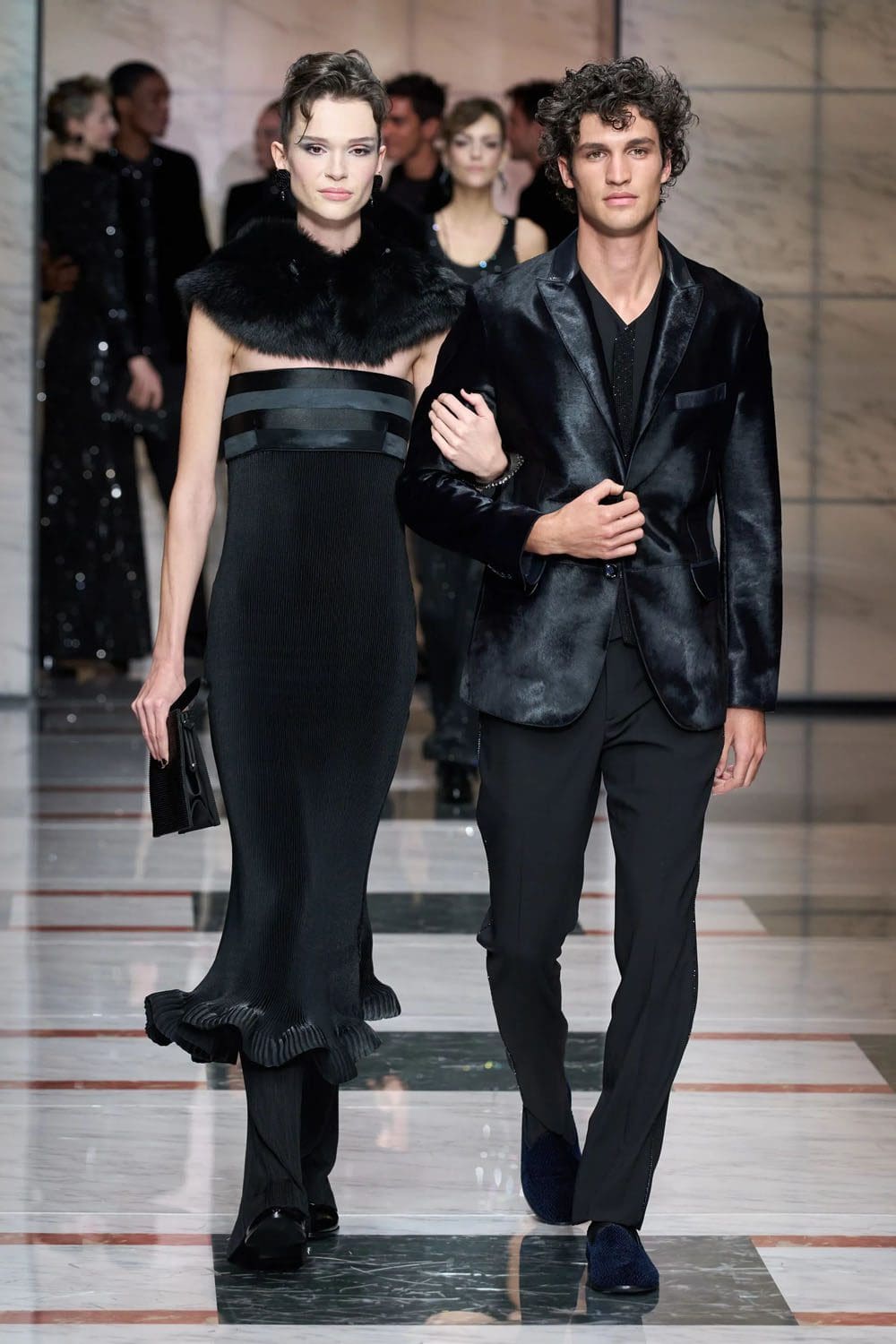 Giorgio Armani Fall Winter 2023 2024 Menswear Runway Magazine 77