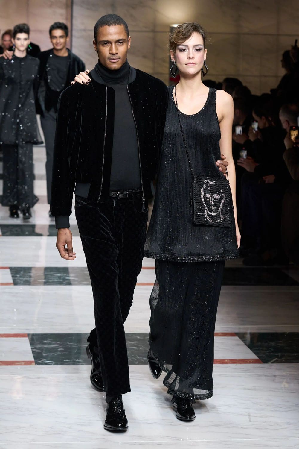 Giorgio Armani Fall Winter 2023 2024 Menswear Runway Magazine 78