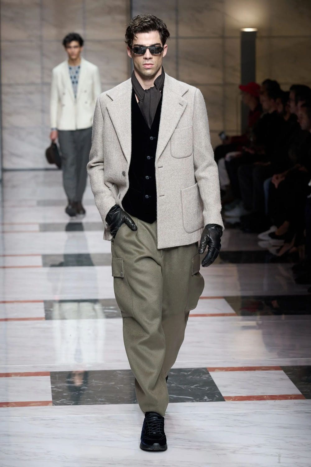 Giorgio Armani Fall Winter 2023 2024 Menswear Runway Magazine 9
