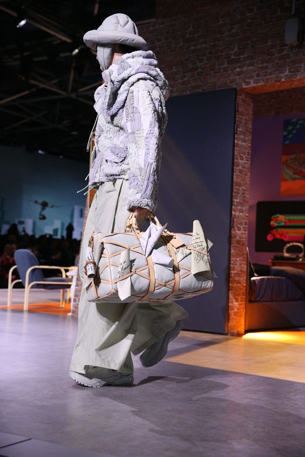 路易威登秋冬系列 2023 2024 男装特写细节 Runway 19杂志