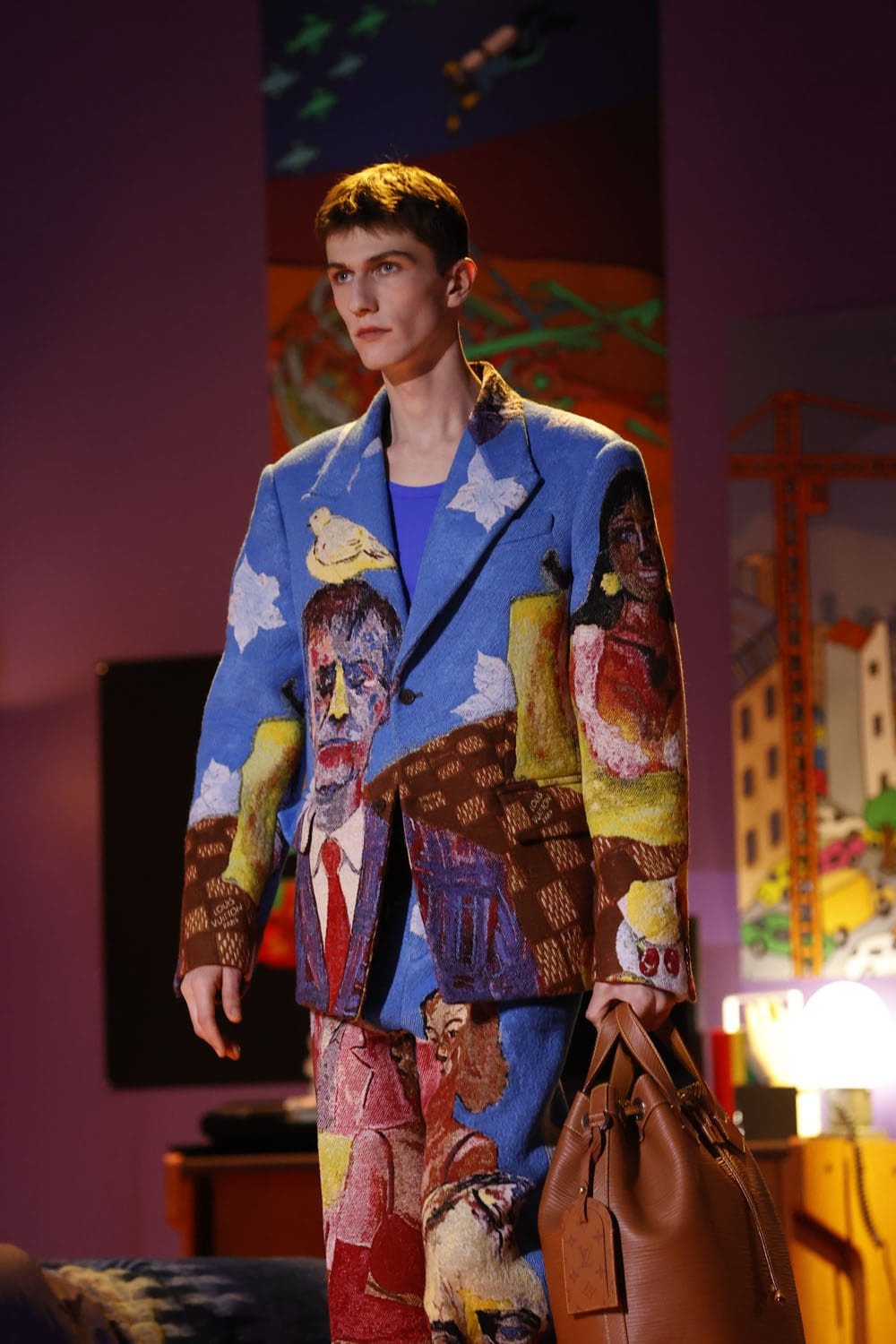 路易威登秋冬系列 2023 2024 男装特写细节 Runway 65杂志