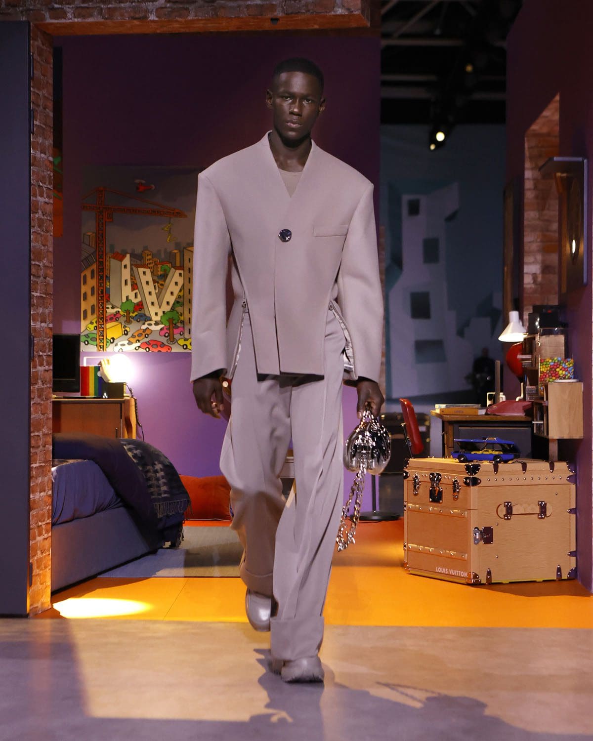 Louis Vuitton Autunno Inverno 2023 2024 abiti da uomo Runway 1 Magazine