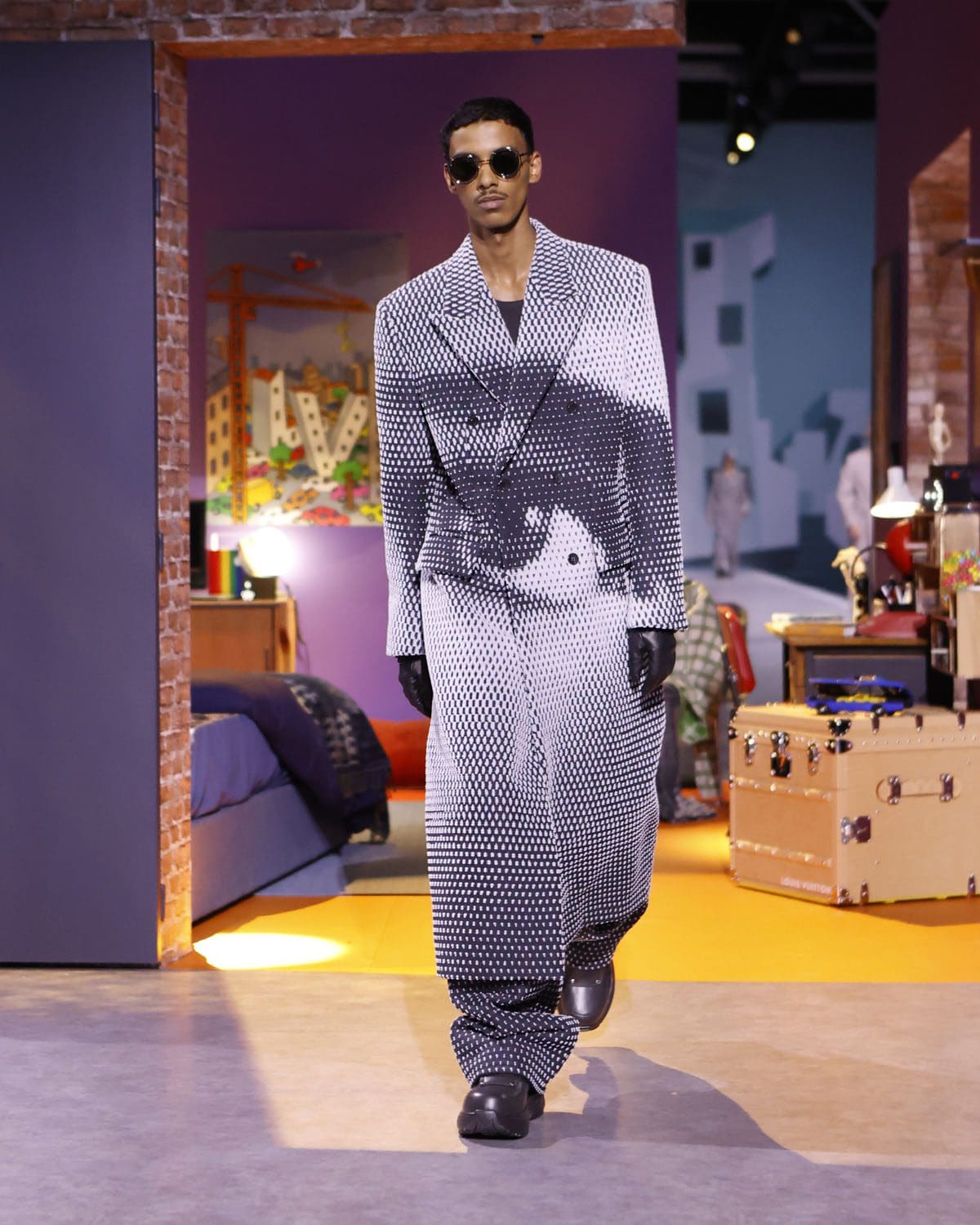 Louis Vuitton Autunno Inverno 2023 2024 abiti da uomo Runway 10 Magazine