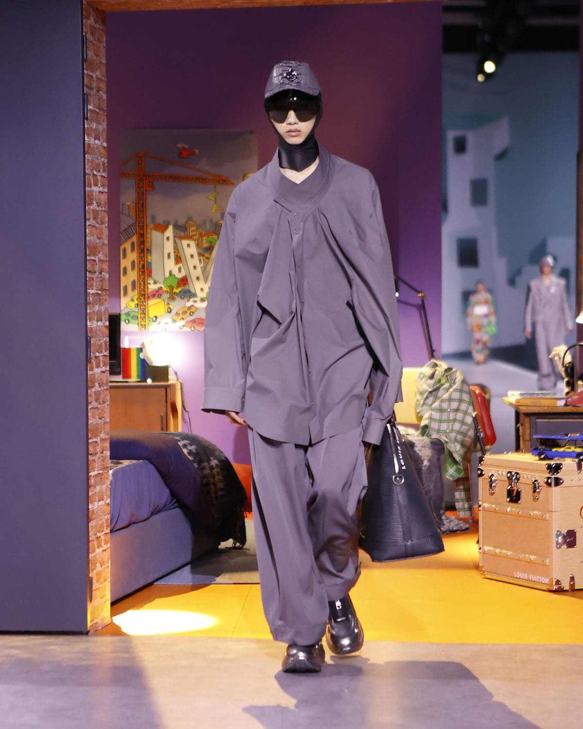 Louis Vuitton Autunno Inverno 2023 2024 abiti da uomo Runway 11 Magazine