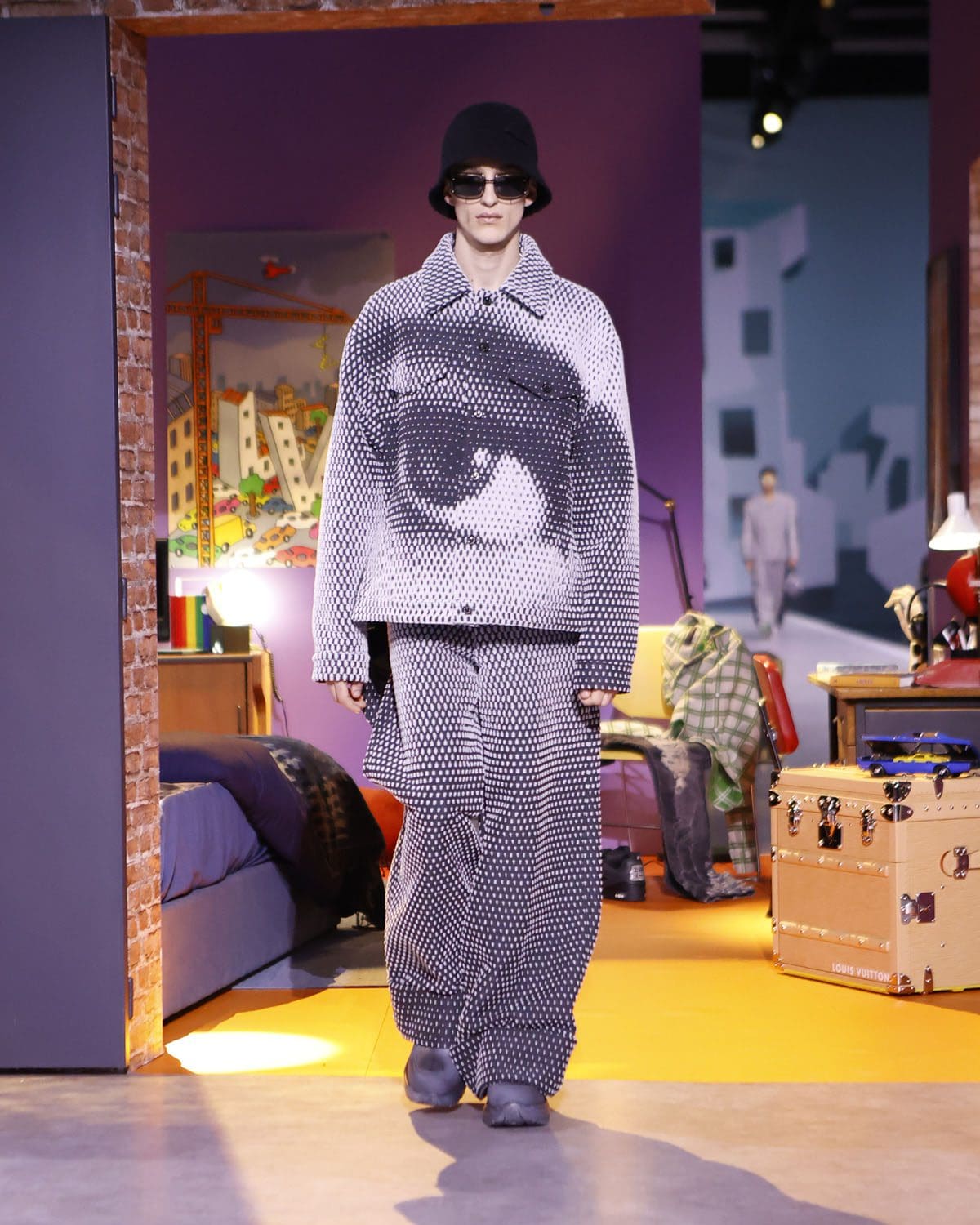 Louis Vuitton Autunno Inverno 2023 2024 abiti da uomo Runway 13 Magazine