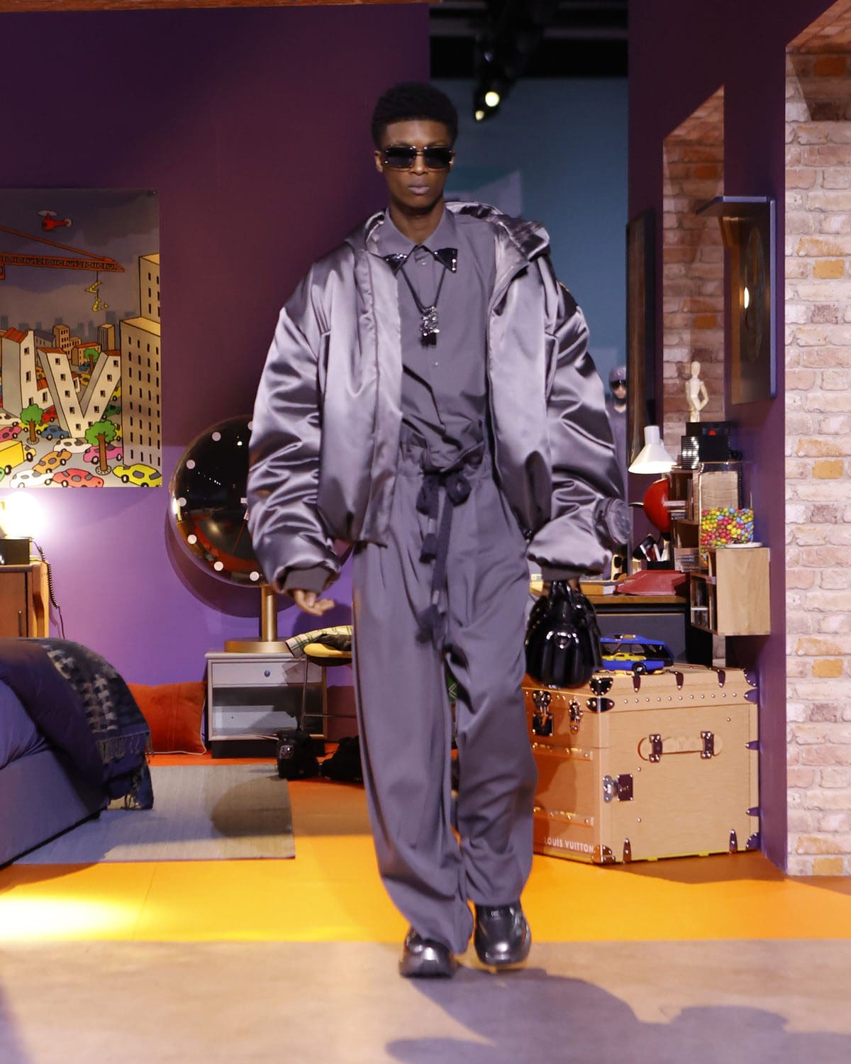 Louis Vuitton Autunno Inverno 2023 2024 abiti da uomo Runway 17 Magazine