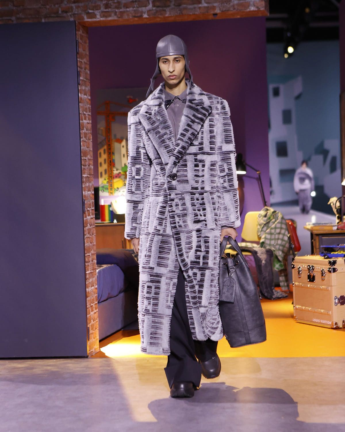 Louis Vuitton Autunno Inverno 2023 2024 abiti da uomo Runway 19 Magazine