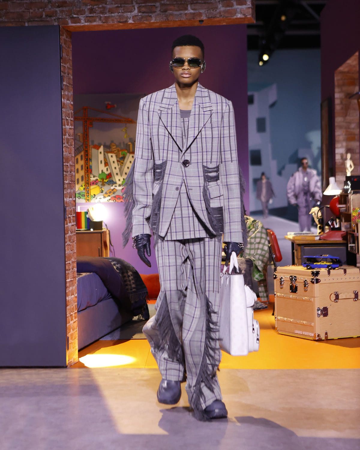 Louis Vuitton Autunno Inverno 2023 2024 abiti da uomo Runway 23 Magazine