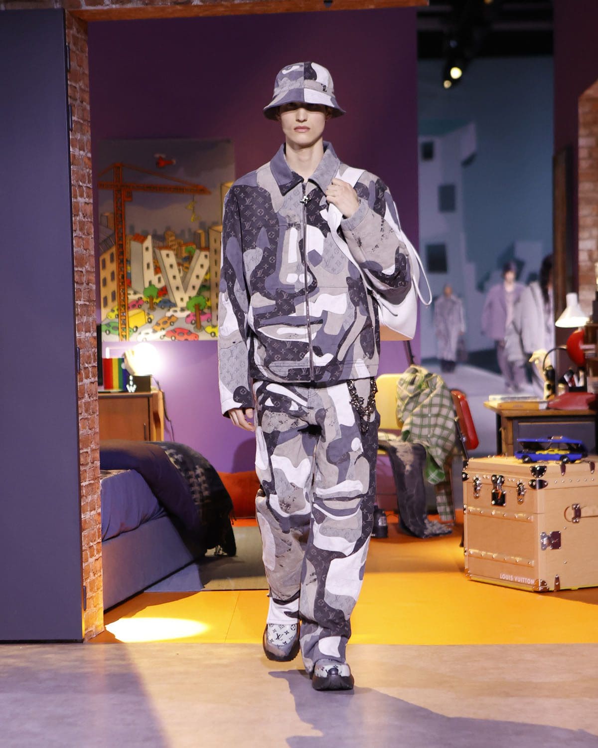 Louis Vuitton Autunno Inverno 2023 2024 abiti da uomo Runway 24 Magazine