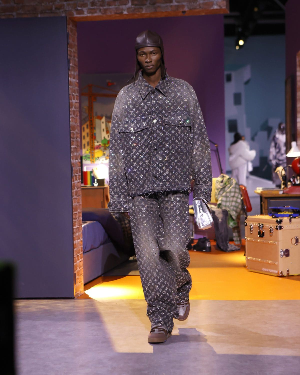 Louis Vuitton Autunno Inverno 2023 2024 abiti da uomo Runway 28 Magazine