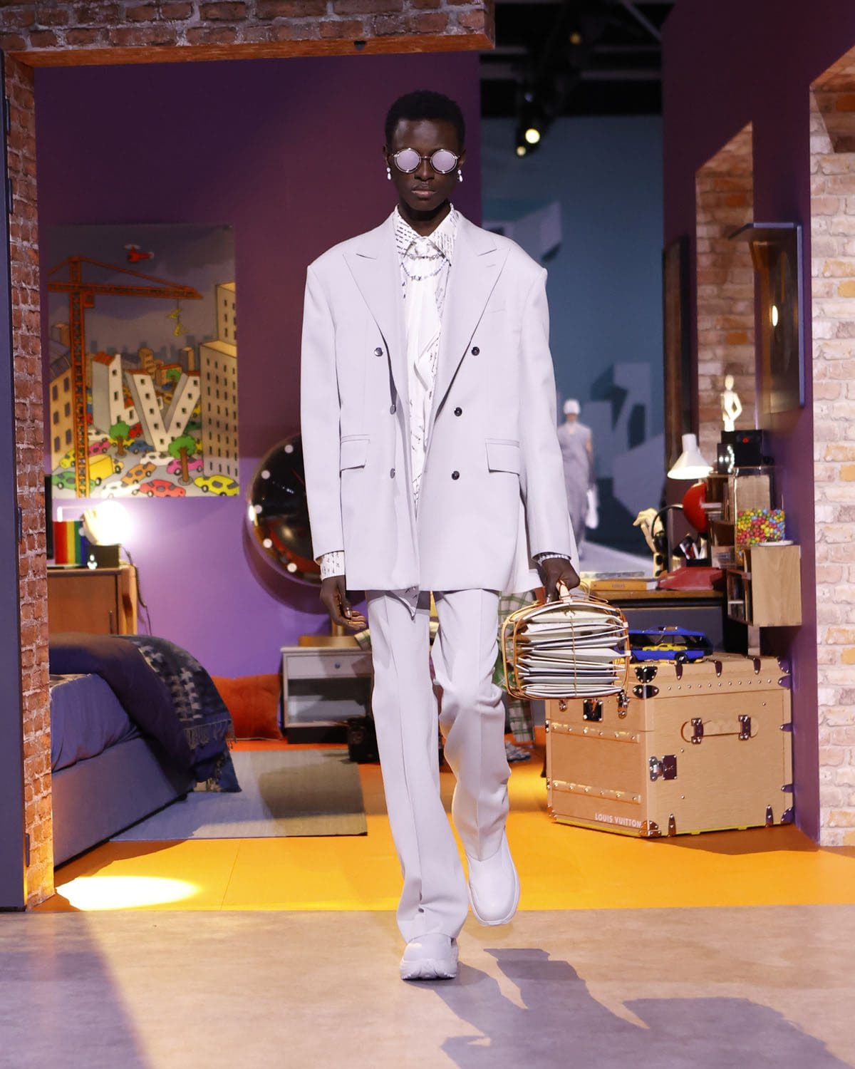 Louis Vuitton Autunno Inverno 2023 2024 abiti da uomo Runway 31 Magazine