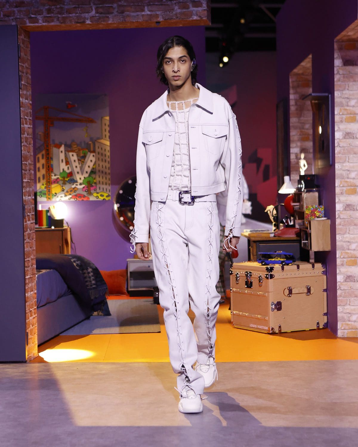 Louis Vuitton Autunno Inverno 2023 2024 abiti da uomo Runway 32 Magazine