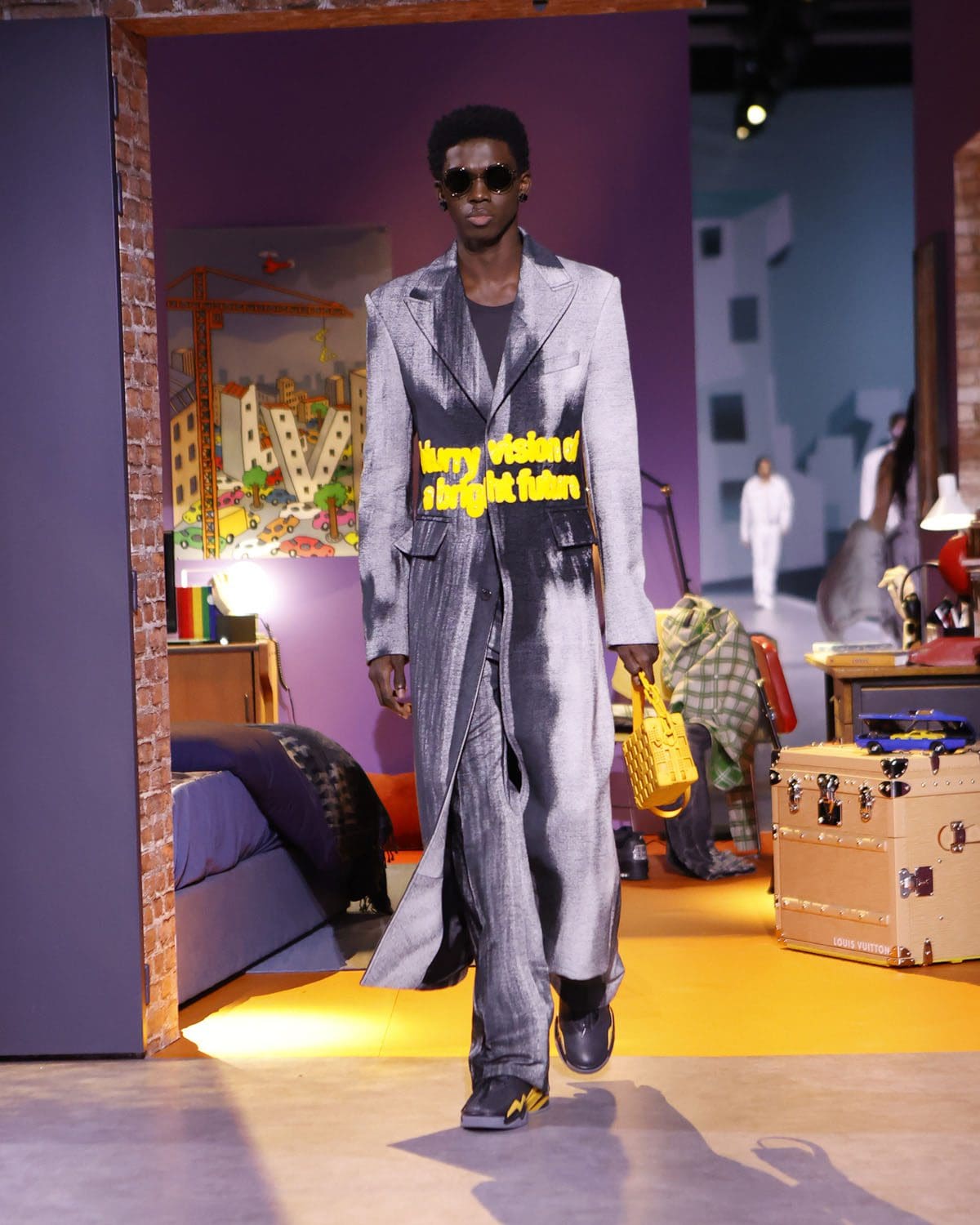 Louis Vuitton Autunno Inverno 2023 2024 abiti da uomo Runway 37 Magazine