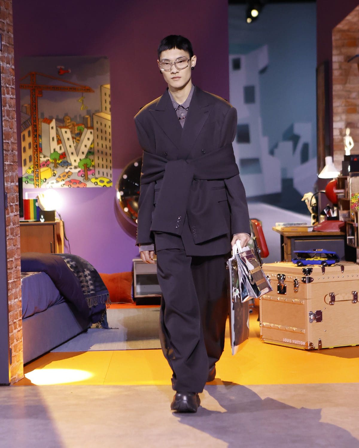 Louis Vuitton Autunno Inverno 2023 2024 abiti da uomo Runway 39 Magazine