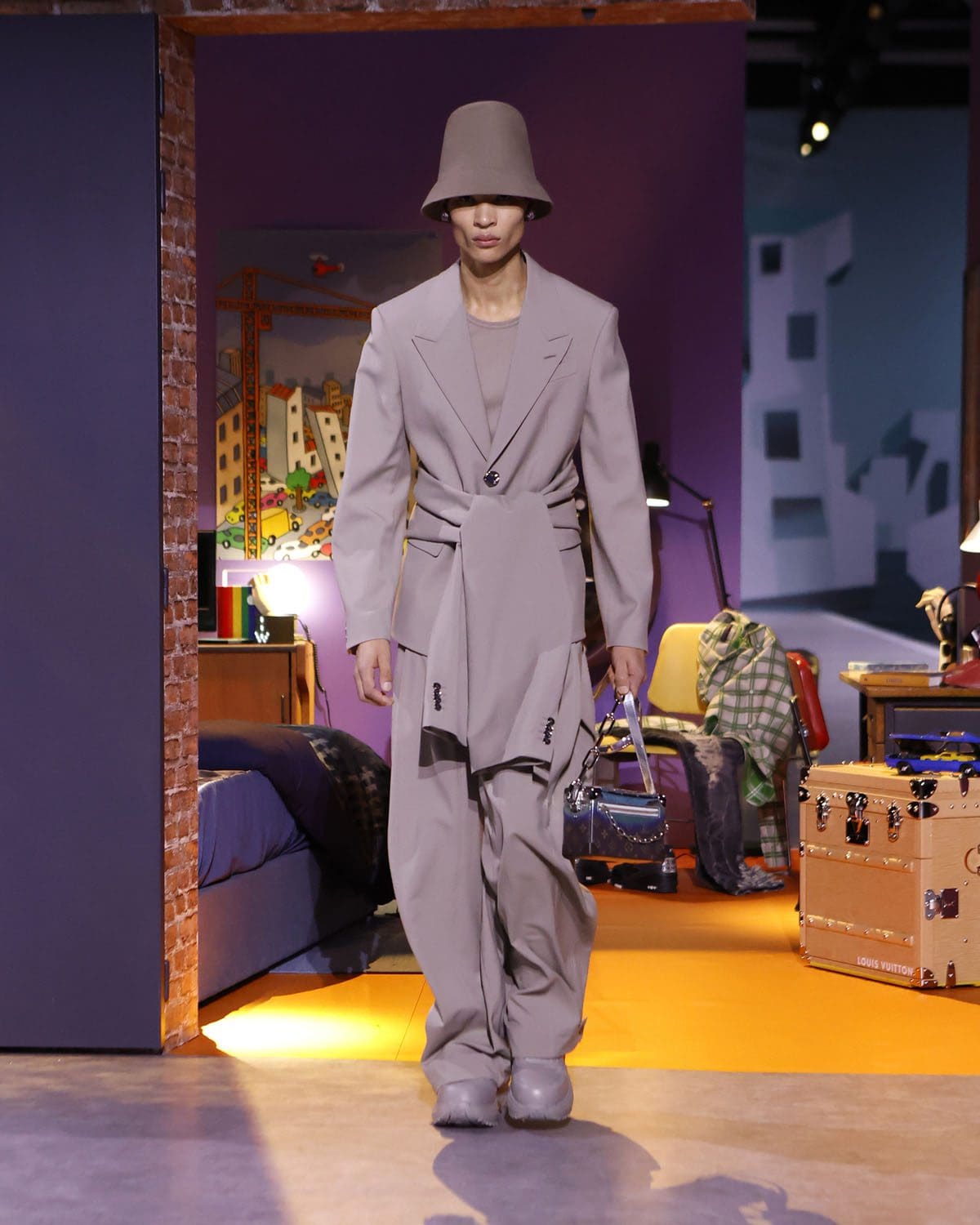 Louis Vuitton Autunno Inverno 2023 2024 abiti da uomo Runway 4 Magazine