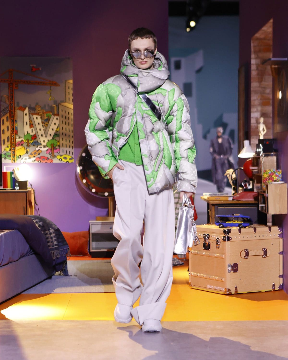 Louis Vuitton Autunno Inverno 2023 2024 abiti da uomo Runway 43 Magazine