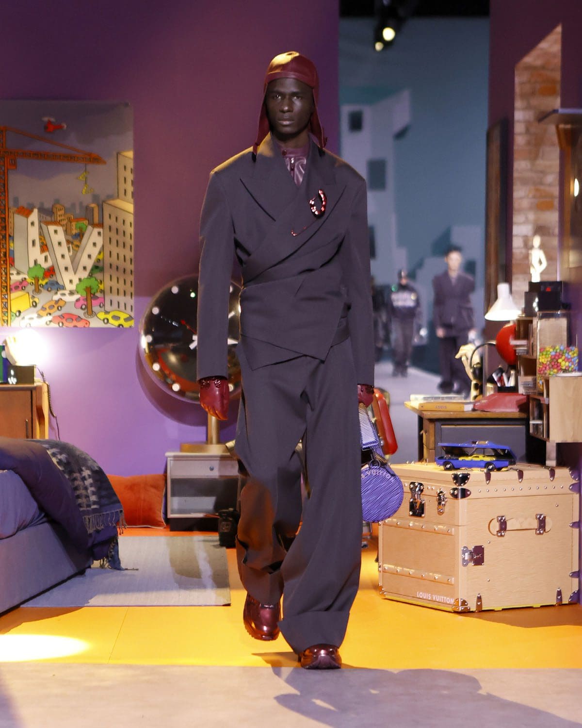 Louis Vuitton Autunno Inverno 2023 2024 abiti da uomo Runway 46 Magazine
