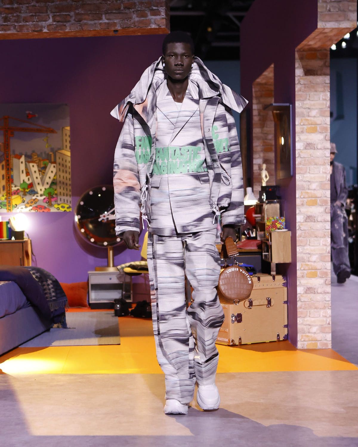 Louis Vuitton Autunno Inverno 2023 2024 abiti da uomo Runway 48 Magazine