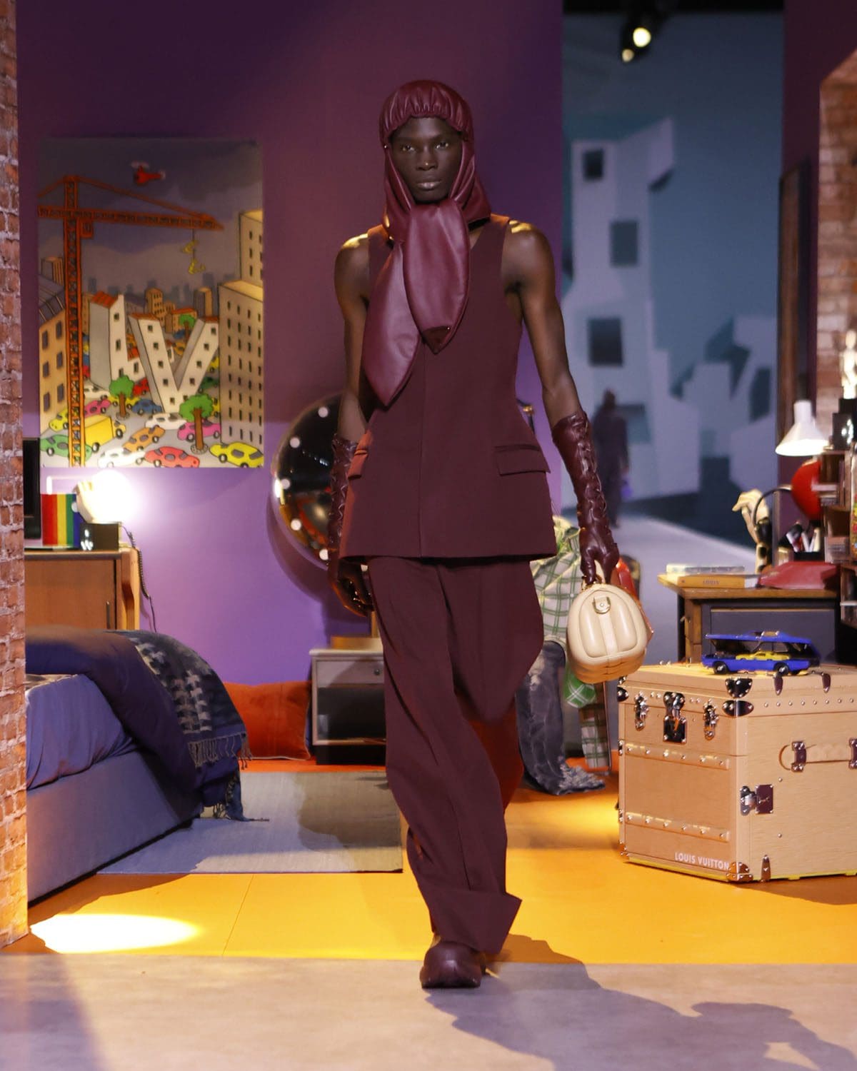 Louis Vuitton Autunno Inverno 2023 2024 abiti da uomo Runway 51 Magazine