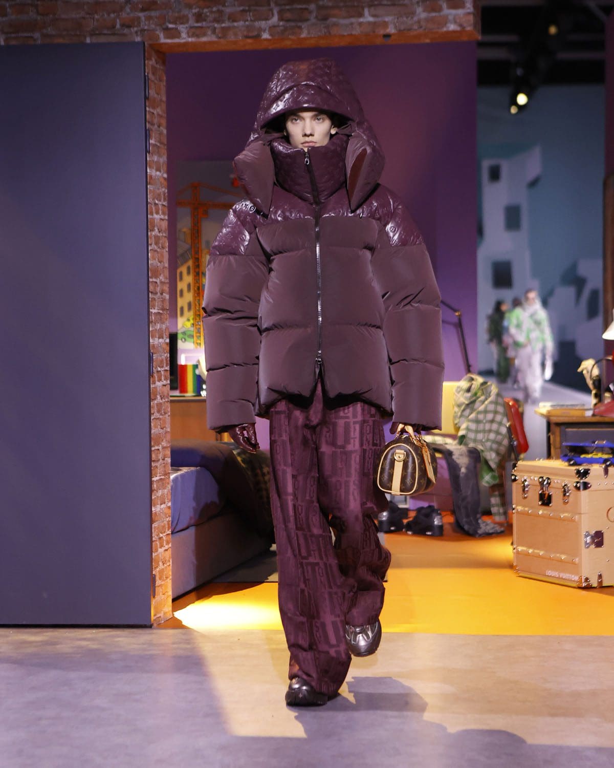 Louis Vuitton Autunno Inverno 2023 2024 abiti da uomo Runway 53 Magazine