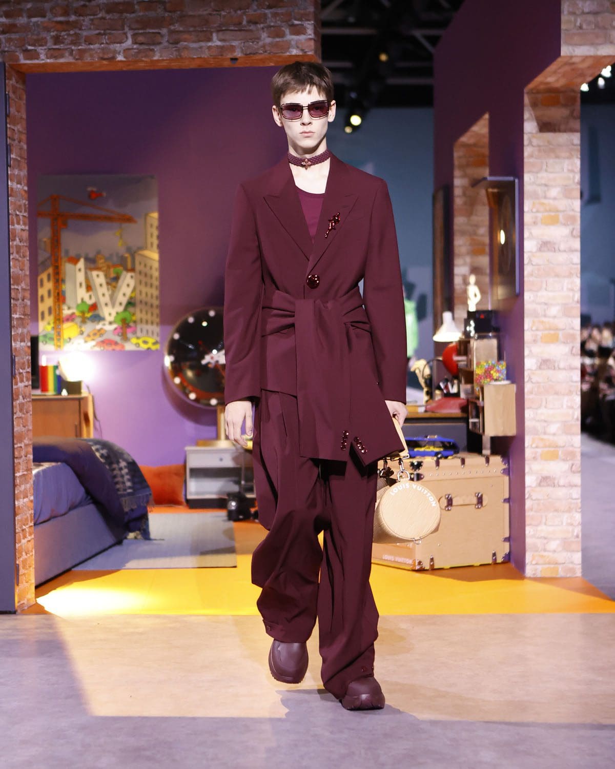 Louis Vuitton Autunno Inverno 2023 2024 abiti da uomo Runway 56 Magazine