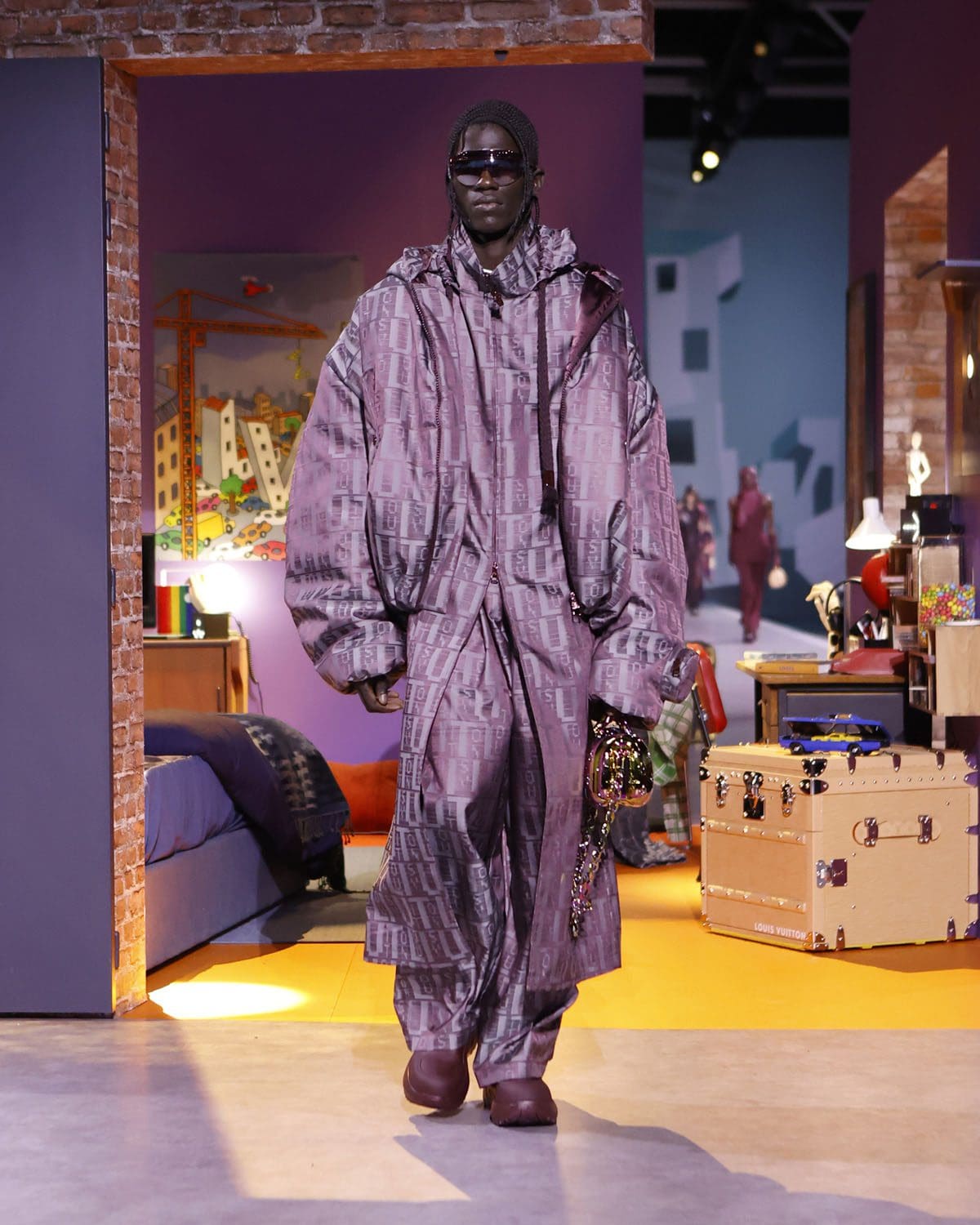 Louis Vuitton Autunno Inverno 2023 2024 abiti da uomo Runway 57 Magazine