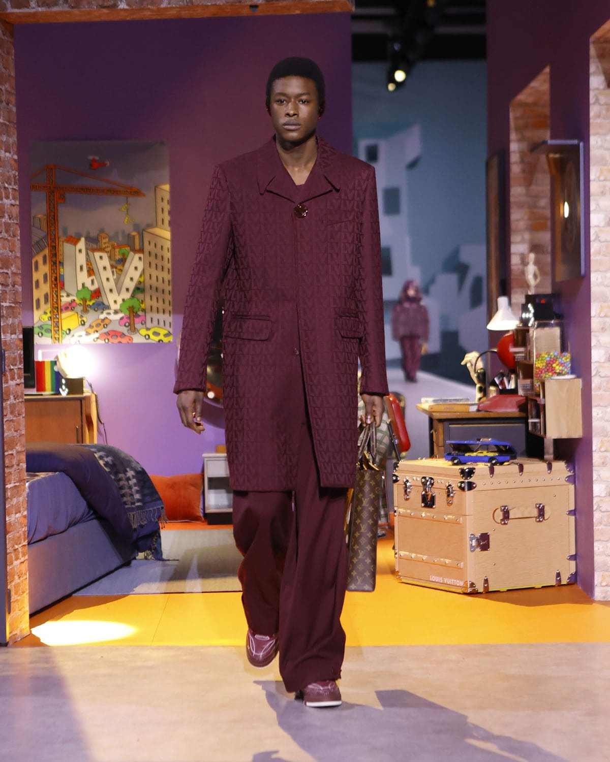 Louis Vuitton Autunno Inverno 2023 2024 abiti da uomo Runway 58 Magazine