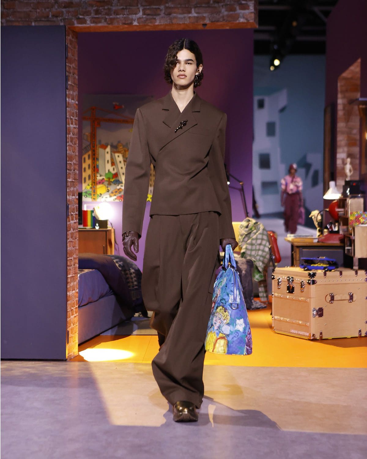 Louis Vuitton Autunno Inverno 2023 2024 abiti da uomo Runway 61 Magazine