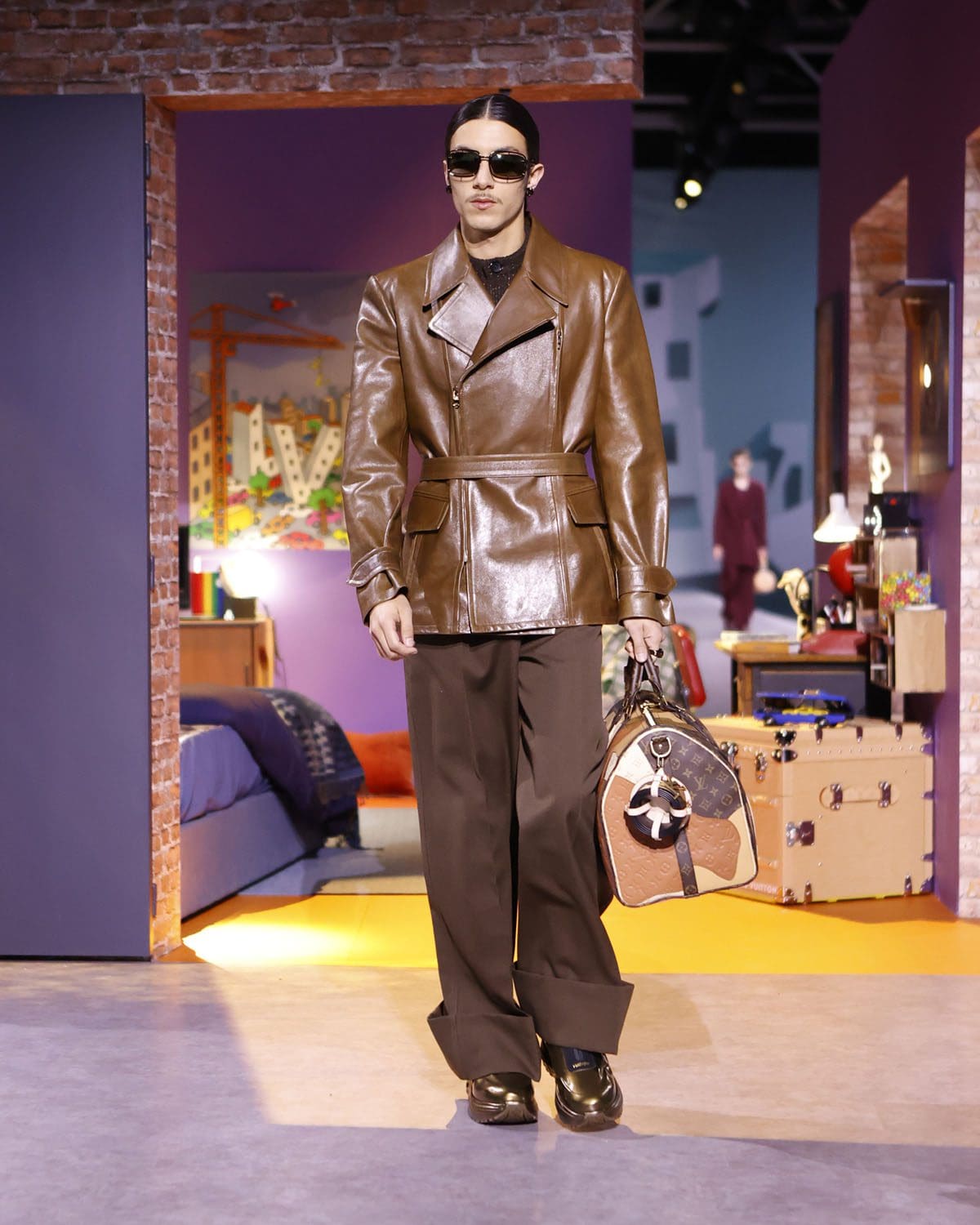Louis Vuitton Autunno Inverno 2023 2024 abiti da uomo Runway 62 Magazine