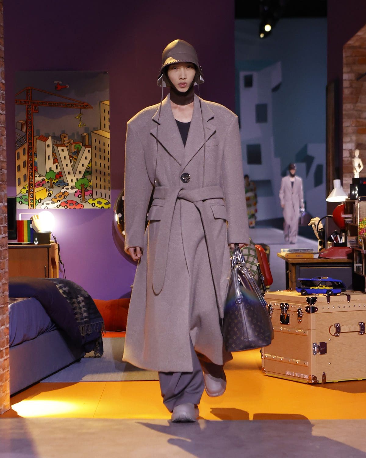 Louis Vuitton Autunno Inverno 2023 2024 abiti da uomo Runway 8 Magazine