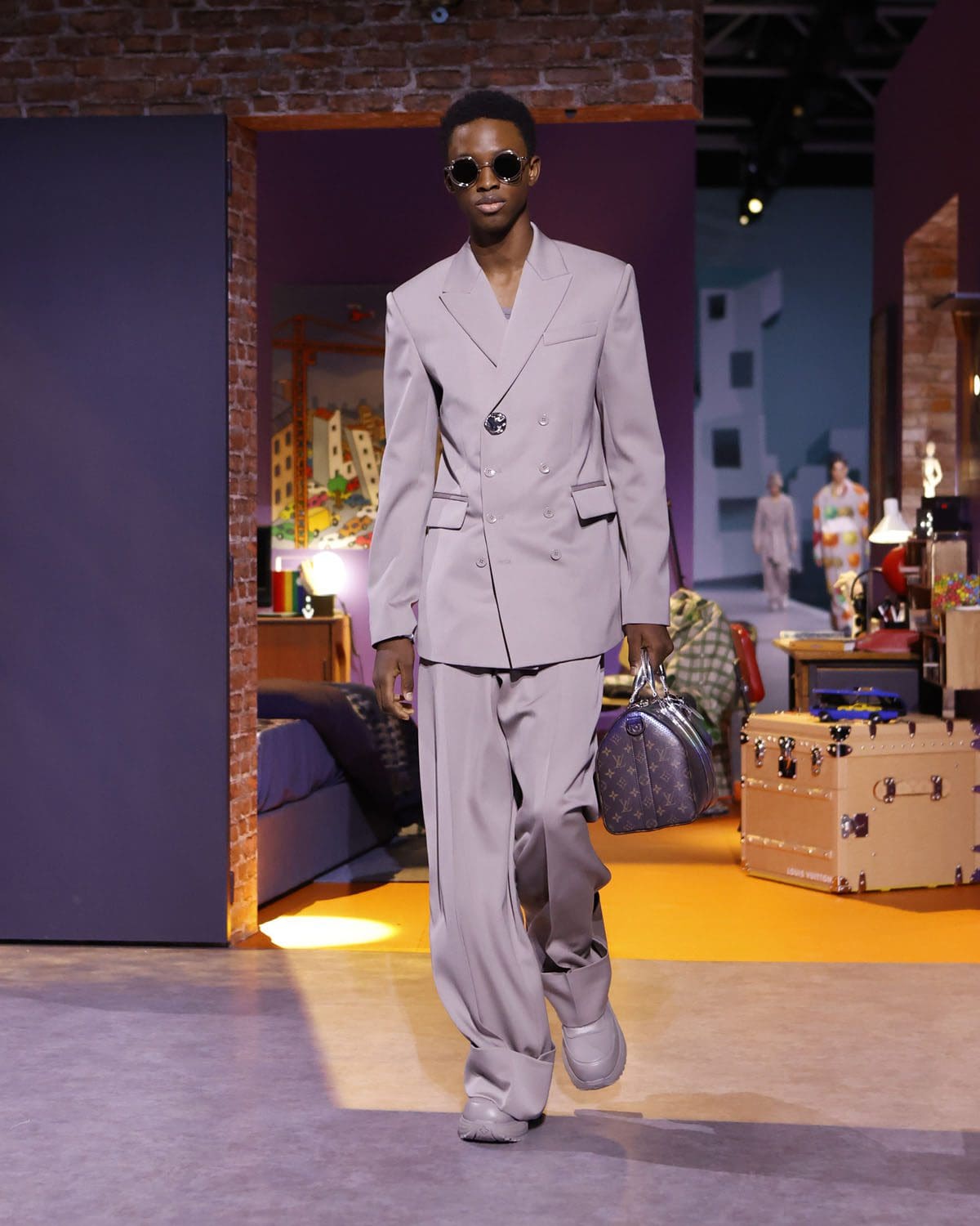 Louis Vuitton Autunno Inverno 2023 2024 abiti da uomo Runway 9 Magazine