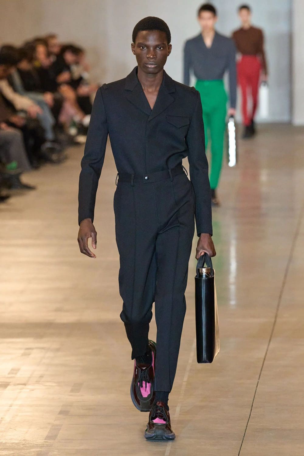 Prada Otoño Invierno 2023 2024 Ropa de Caballero Runway Magazine 29