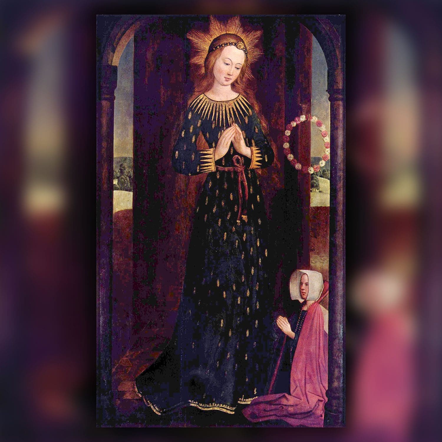 História e valores da cor violeta por Guillaumette Duplaix 12