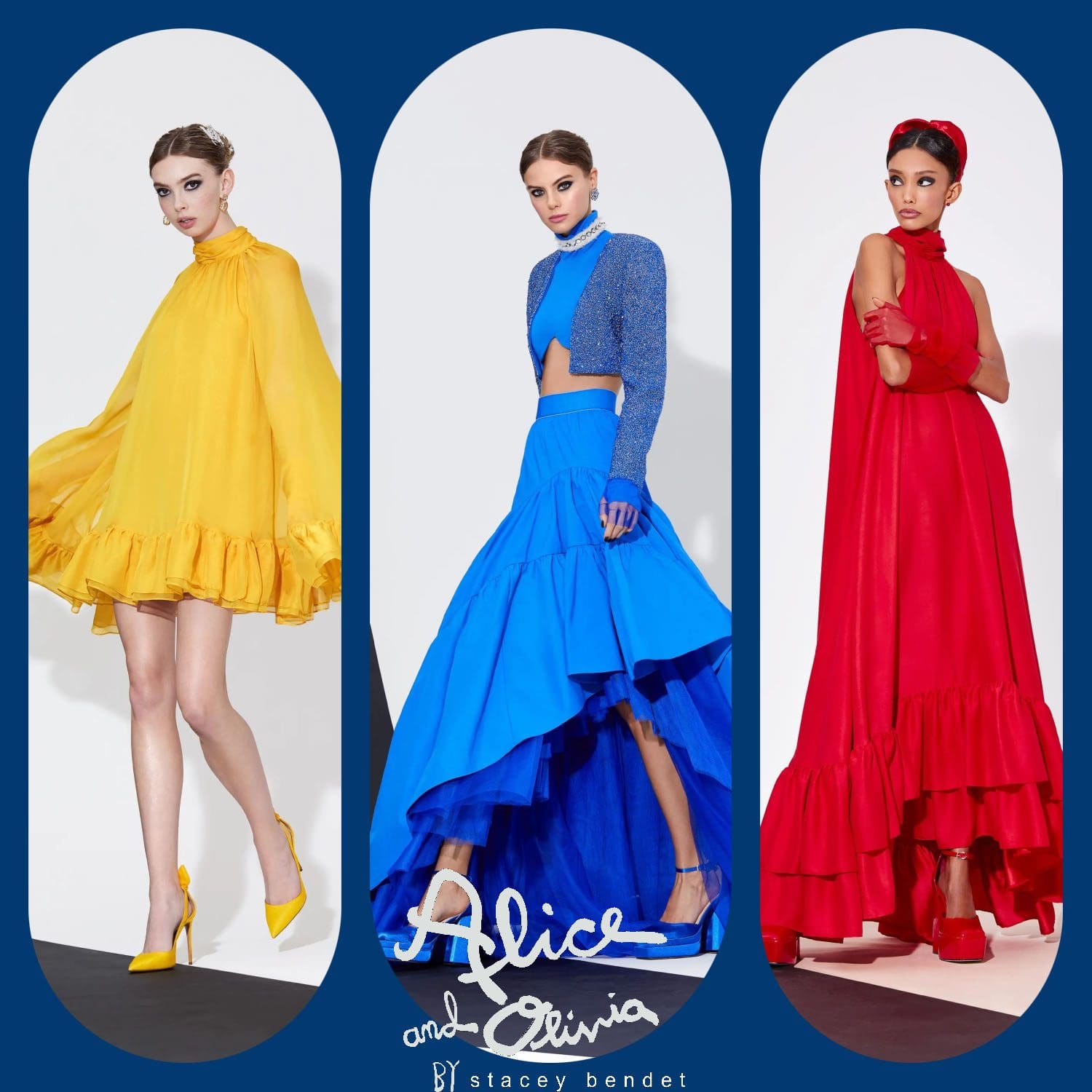 Alice+Olivia Fall Winter 2023-2024 - RUNWAY MAGAZINE ® Official