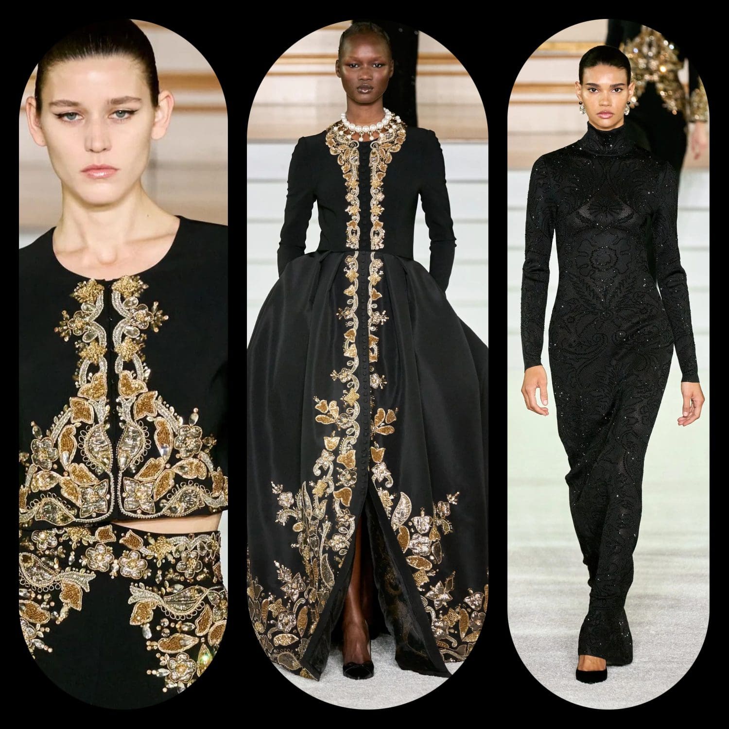 1 Carolina Herrera outono inverno 2023 2024 Runway revista