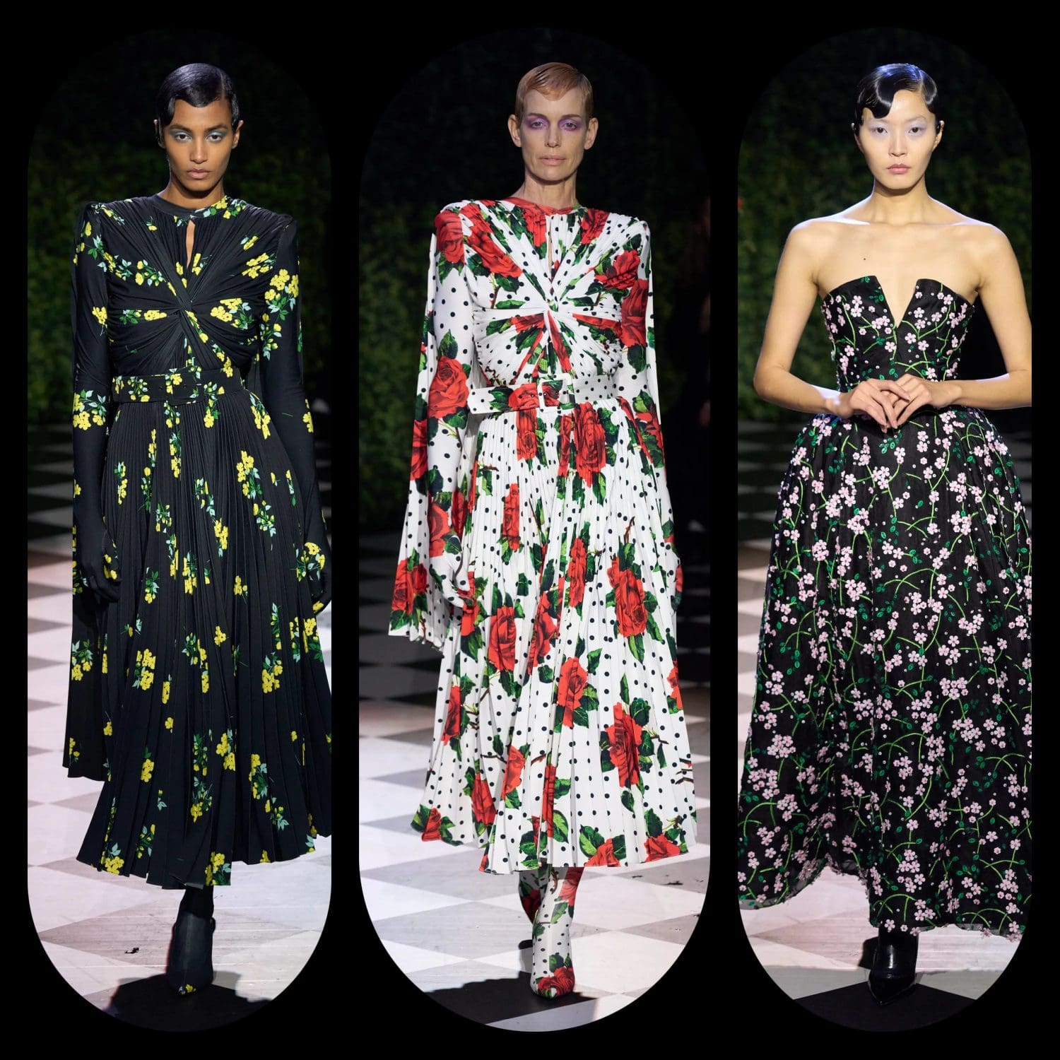 1 Richard Quinn Fall Winter 2023 2024 London Runway Magazine