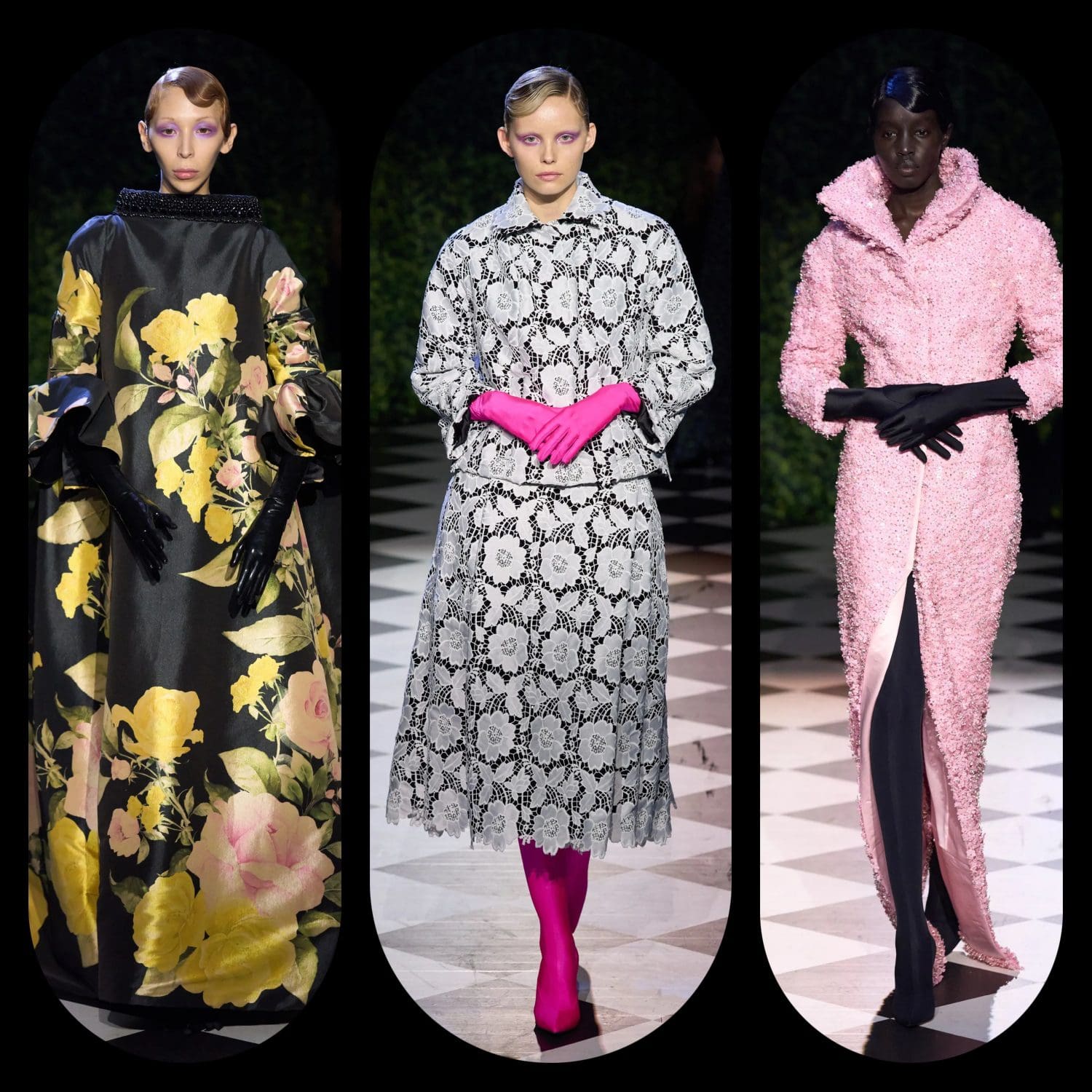 2 Richard Quinn Fall Winter 2023 2024 London Runway Magazine